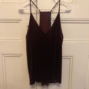 Abercrombie and Fitch crushed velvet tank top